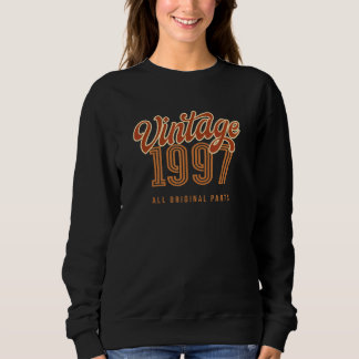 Sweatshirt Vintage 1997 Toutes Les Pièces Originales Pour Hom