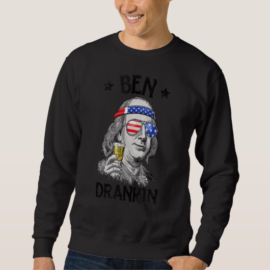 Sweatshirt Vintage Ben Drankin (Devant)