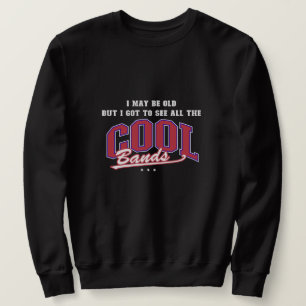 Sweatshirt vintage Black Band - Cadeau parfait