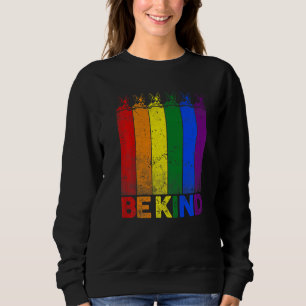 Sweatshirt Vintage Boston Terrier Rainbow Drapeau Be Genre Lg