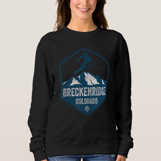 Sweatshirt Vintage Breckenridge (Devant)