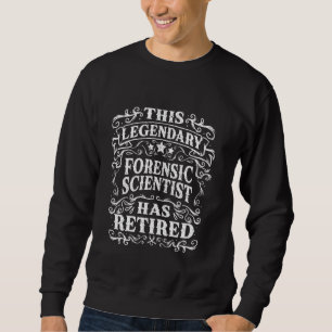 Sweatshirt Vintage Ce légendaire juricompiste possède Reti