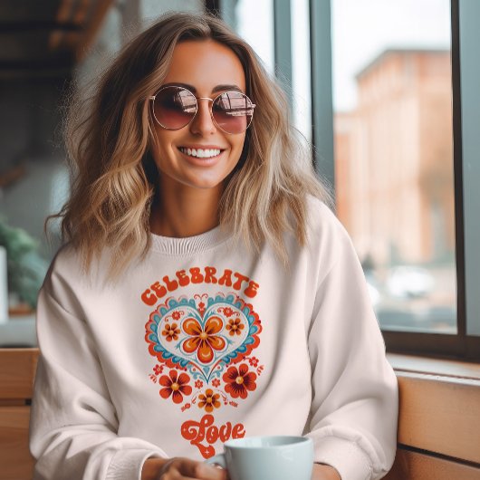 Sweatshirt Vintage célébrer l'amour