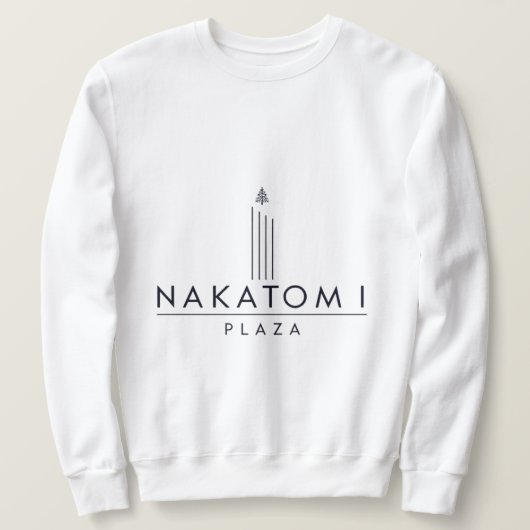 Sweatshirt Vintage de noël de la place Nakatomi (Design devant)