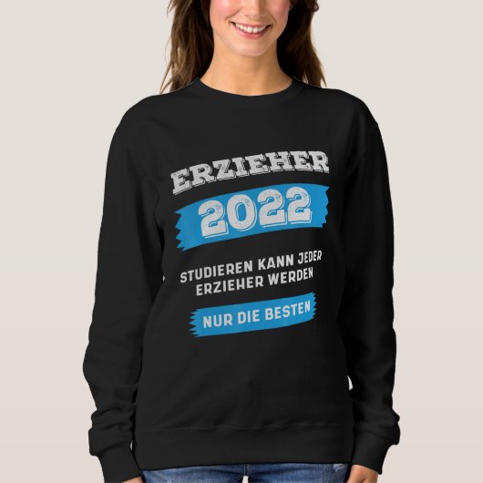 Sweatshirt Vintage Educator Graduation 2022 Educational Profe (Devant)