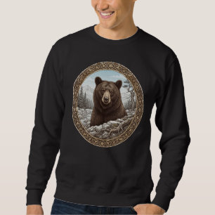 Sweatshirt vintage «Force de l'ours sauvage»