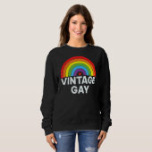 Sweatshirt Vintage Gay (Devant entier)