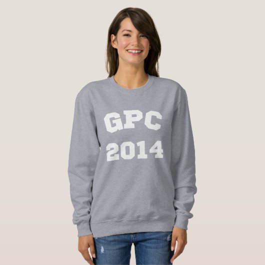 Sweatshirt Vintage GPC (Devant entier)