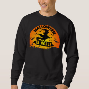 SWEATSHIRT VINTAGE HALLOWEEN EST ICI