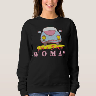 SWEATSHIRT VINTAGE - JE SUIS UNE FEMME SIMPLE