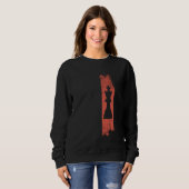 Sweatshirt Vintage King Chess Pièce d'échecs Lover (Devant entier)