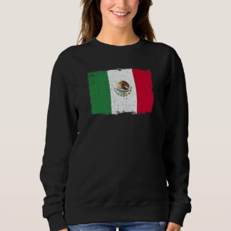 Sweatshirt Vintage Mexico Flag Heritage Mexican Roots