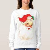 Sweatshirt Vintage Père Noël (Devant)
