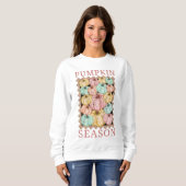Sweatshirt Vintage Pumpkin Season (Devant entier)