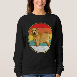 Sweatshirt Vintage Retro Sunset Norwich Terrier Dog