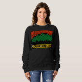 Sweatshirt Vintage Zion National Park Utah Mountain Souvenir (Devant entier)