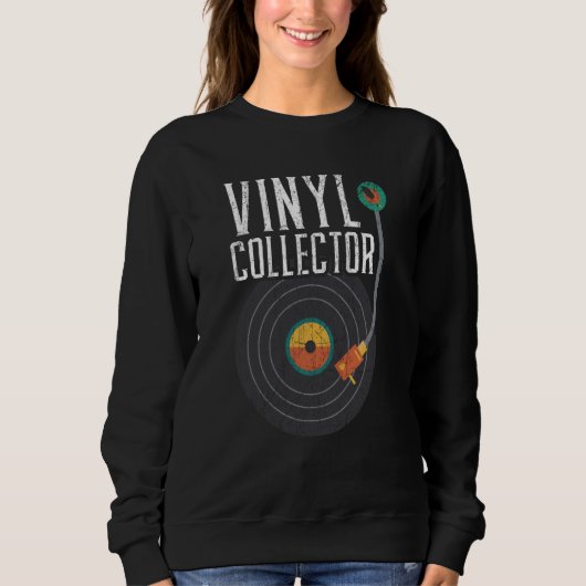 Sweatshirt Vinyl Collector Vinyl Record Player Music 1 (Devant)