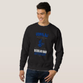 SWEATSHIRT VINYL DJ DAD LIKE A REGULAR DAD BUT COOLER (Devant entier)