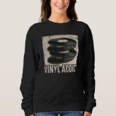Sweatshirt Vinyl Player Vinyl Record Player Music (Devant)