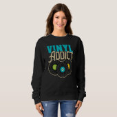 Sweatshirt Vinyl Player Vinyl Record Player Music  1 (Devant entier)