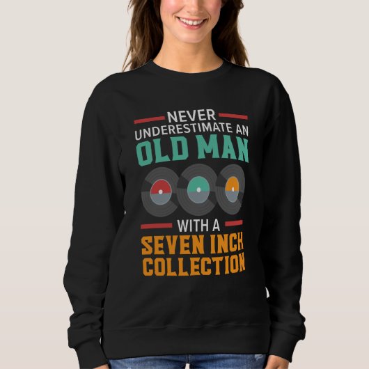 Sweatshirt Vinyl Record Player Music Record Collector (Devant)