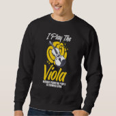 Sweatshirt Viola Instrument Music Notes Player Lesson Beginne (Devant)