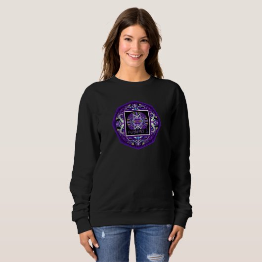Sweatshirt Violet W3 (Devant entier)