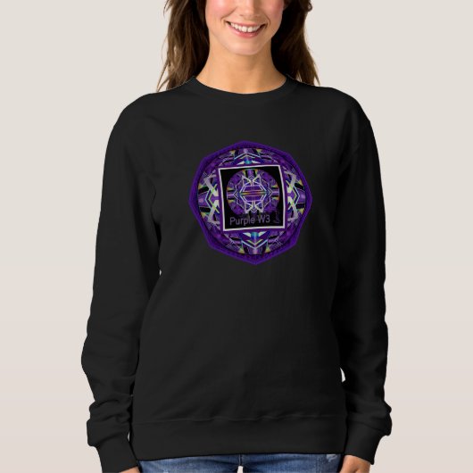 Sweatshirt Violet W3 (Devant)