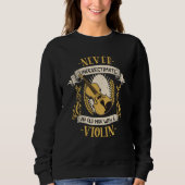 Sweatshirt Violin Musical Instrument String Instrument (Devant)