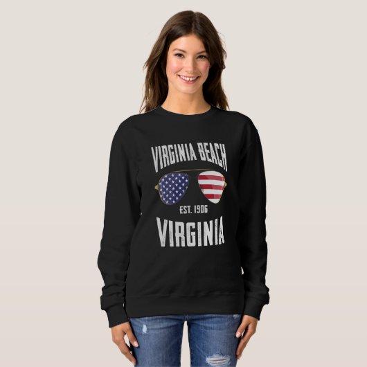 Sweatshirt Virginia Beach (Devant entier)