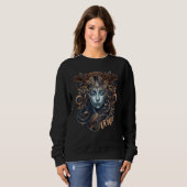 Sweatshirt Virgo Girl Greek Goddess Astrology Sign Zodiac Sym (Devant entier)