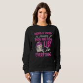 Sweatshirt Virgo Zodiac Having A Pros And Cons List For Every (Devant entier)