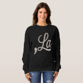 Sweatshirt Virgule La 2024 Pour L'élection Présidentielle Drô (Devant entier)
