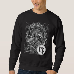 Sweatshirt Virus Zodiac Inspirée Virgo Horoscope Virg Lié