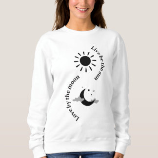 Sweatshirt Vis au soleil, amour à la lune