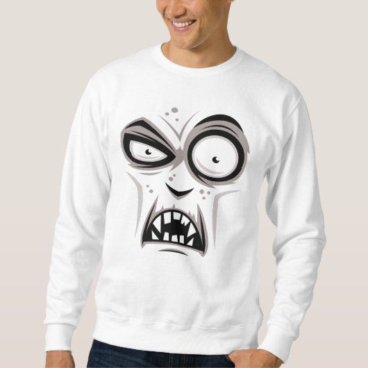 Sweatshirt Visage de Vampire Nosferatu (Devant)