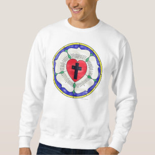 Sweatshirt Vitrail de la Rose de Luther