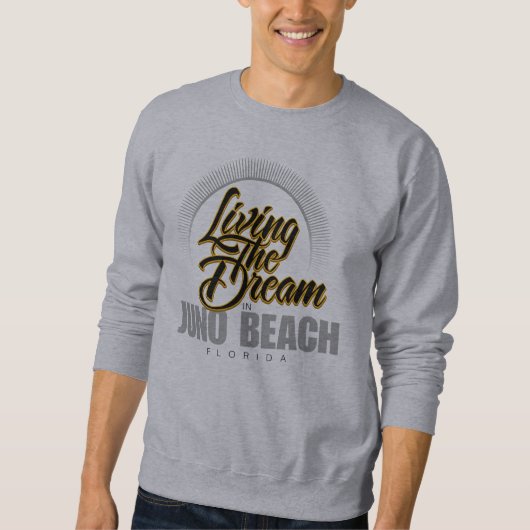 Sweatshirt Vivant le rêve en plage de Juno (Devant)