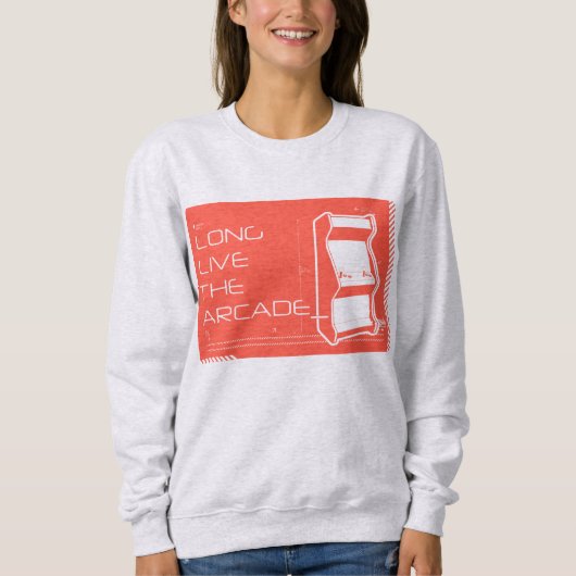 Sweatshirt Vive l'Arcade (Devant)