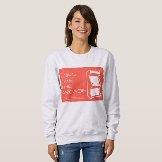 Sweatshirt Vive l'Arcade (Devant entier)