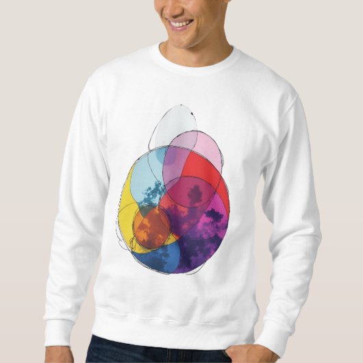 Sweatshirt Vivid Overlap V03 (Devant)
