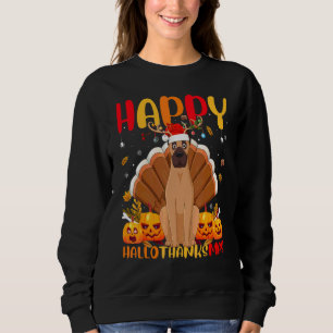 Sweatshirt Vizsla Chien Heureux Vizsla BonjourmerciNoel