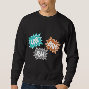 Sweatshirt VLAN prisonnier de guerre FX sain comique - orange