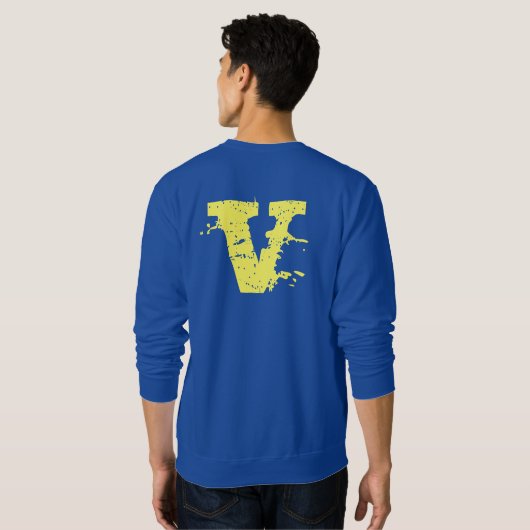 Sweatshirt vlone (Dos entier)