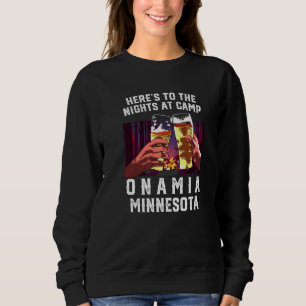 Sweatshirt Voici Les Nuits Au Camp Onamia Camping Minneso