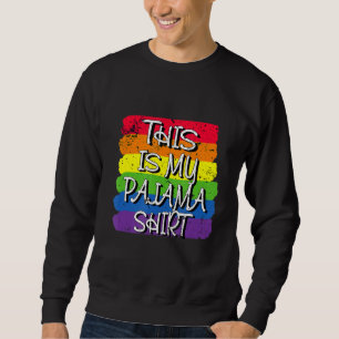 Sweatshirt Voici Mon Arc En Ciel Lgbt Pride Gay Lesbian Homos