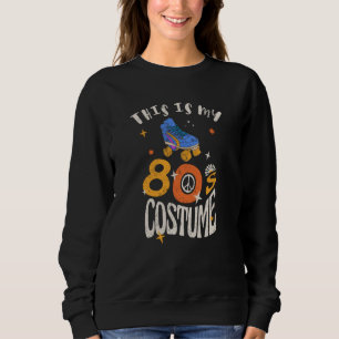 Sweatshirt Voici mon effet Costume Grunge des années 80