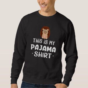 Sweatshirt Voici Mon Hérisson De Pajama Hérisson Vintage Héri