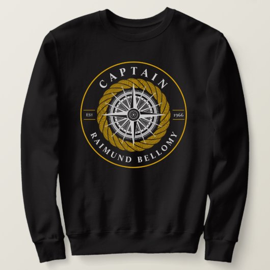 Sweatshirt Voile nautique (Design devant)