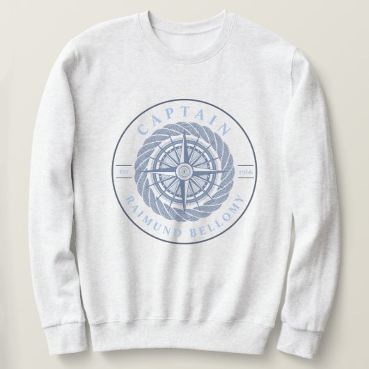 Sweatshirt Voile nautique (Design devant)